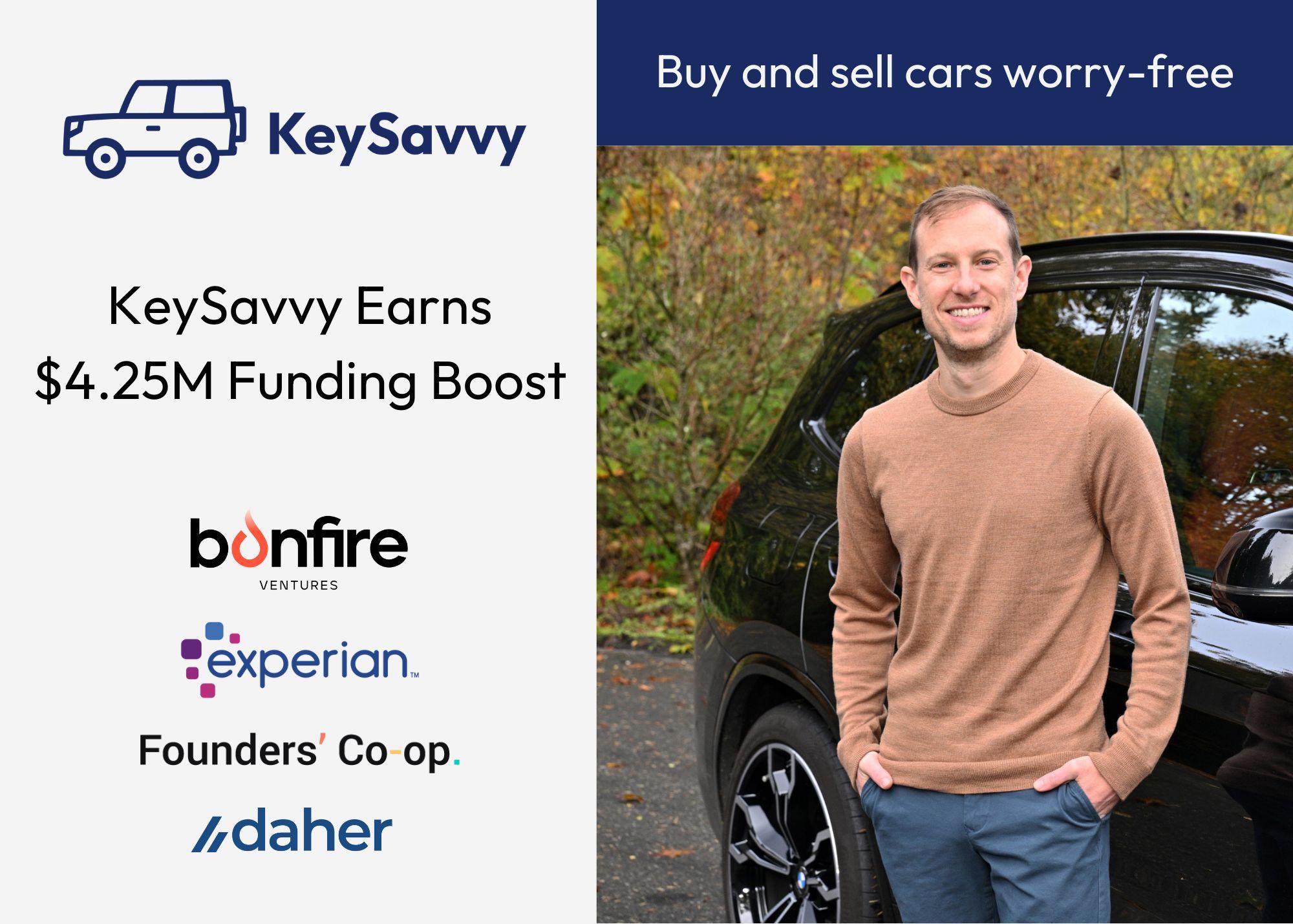 Trusted vehicle payment platform KeySavvy earns $4.25M funding boost